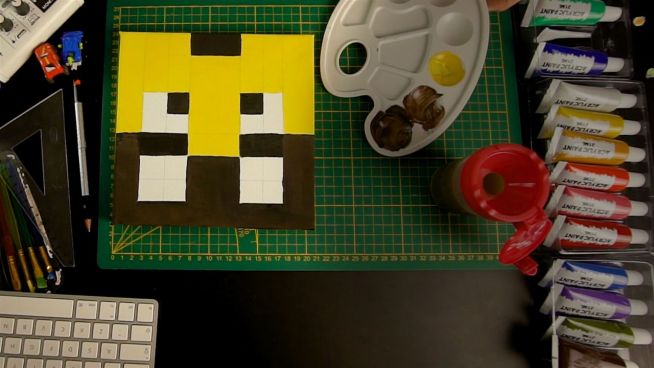 Minecraft-Kunst zum Selbermachen