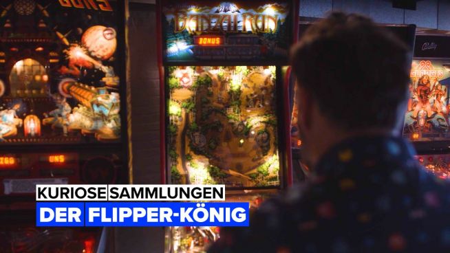 Kuriose Sammlungen: der Flipper-König