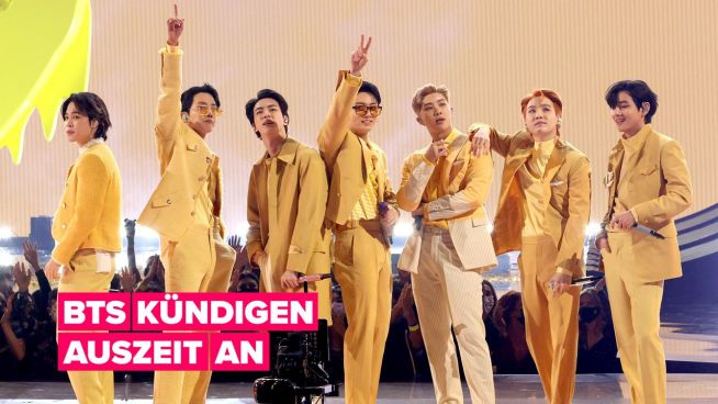 BTS brauchen eine Auszeit!