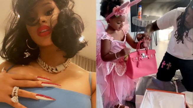 Cardi B's Tochter Kulture bekam eine Birkin und wollte sie nicht einmal haben