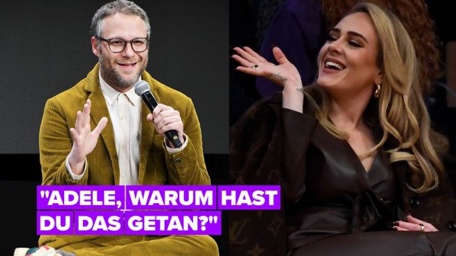 Seth Rogen erzählt, warum er sich bei Adeles Konzert buchstäblich fehl am Platz fühlte